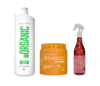 Organic Brazilian Keratin Treatment & Apple Vinegar Hair Spray & Fortifying Mask - buy online