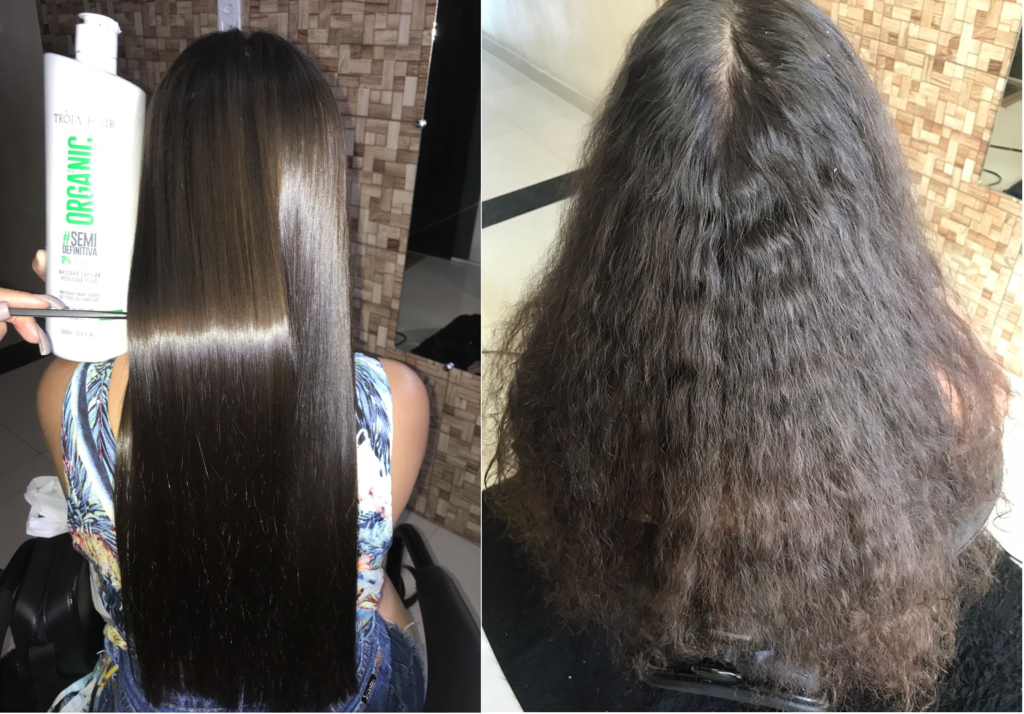 Shampoo after hair outlet straightening