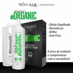 Kit Semi Definitiva Organic & Kit Bombeiro Reconstrução Capilar com Creatina