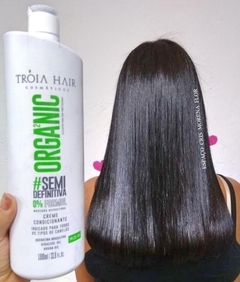 Image of 1 Original Straightening Keratin Hair Treatment & Platinado Shampoo Conditioner and Mask for Blondes