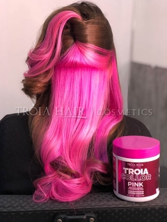 Máscara Troia Colors Pink - Ativador de Tom - Troia Hair Cosmetics