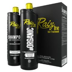 Kit Progressiva Organica Raiz Line - Shampoo + Ativo - 2 x 1000ml