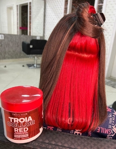 3 Troia Colors Vivid Red Tinting Masks - Troia Hair Tone Activator on internet
