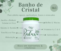 Hair Mask Bath Crystal Redux Okra & Bamboo - Hair Fortifier - Intensive Hair Treatment on internet