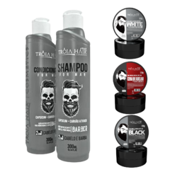 4Man Shampoo and Conditioner & 3 Hair Pomades
