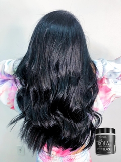 Máscara Tonalizante Troia Colors Black 150g - Troia Hair - Troia Hair Cosmetics