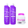 Kit Cronotrat Shampoo e Acondicionador & Trotox - elimina o frizz e proporciona um liso natural