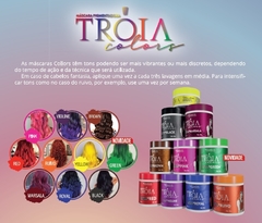 Troia Colors Marrón Mascarilla Tonificante 500g - Troia Hair en internet