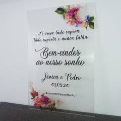 Placa em Acrílico - comprar online