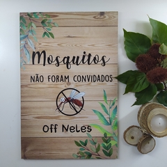 Plaquinha de Mesa em MDF