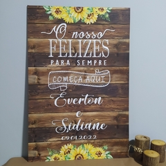 Placa de Boas Vindas / Recepção - comprar online