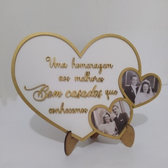 Quadro de homenagem Bem casados