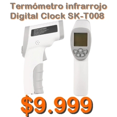 Termómetro Digital Infrarrojo CLOC SK-T008 - Producto Medico Aprobado COVID-19 - Aprobado y Certificado por ANMAT