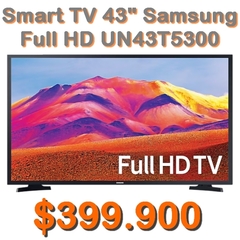 Smart TV 43" Samsung UN43T5300AGXZD LED Tizen Full HD 43" Nuevo en Caja Cerrada Y GARANTÍA OFICIAL