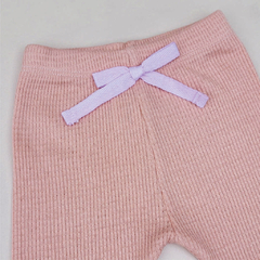 PANTALON WAFFLE ROSA - comprar online