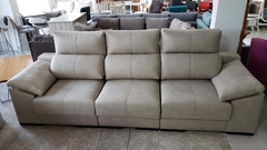 Sofa París 3 + Modulo en Cuerotex Stone