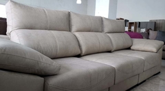 Sofa París 3 + Modulo en Cuerotex Stone en internet