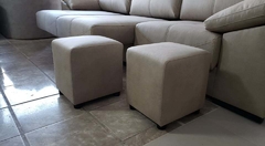 Imagen de Sofa París 3 + Modulo en Cuerotex Stone