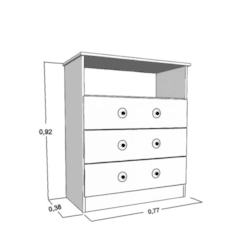 Comoda Infantil "emc" - comprar online