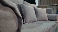 Sofa Oasis en Pana Tucson gris - Casa Marchisio