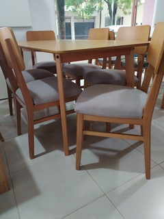 Juego de comedor en cedrillo - tienda online