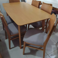 Juego de comedor en cedrillo - Casa Marchisio