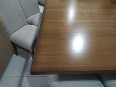 Juego de comedor cuadrado extensible - Casa Marchisio