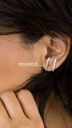 BRINCO EAR HOOK LINE - PRATA - comprar online