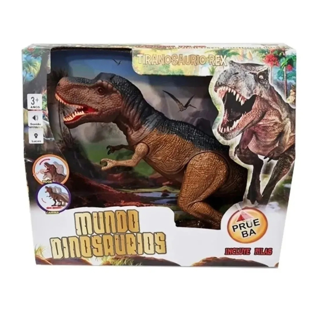 5331 DINOSAURIO T. REX GRANDE CAMINA MUEVE CUELLO