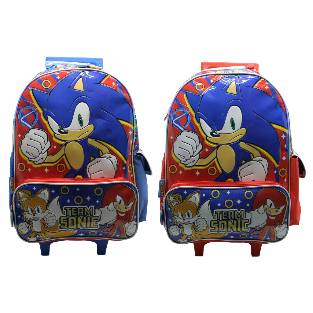 Mochila sonic 2025 con carrito