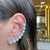 BRINCO EAR CUFF 8 PEDRAS CRISTAL - comprar online