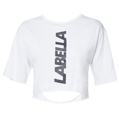 Blusa Cropped Destroyed LaBellaMafia - Branca (Feminino) - Urban Store - Moda Masculina, Roupas, Calçados e muito mais!