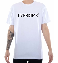 Camiseta Overcome Hip Hop 100% Algodão Sk8 Branco (Masculina)