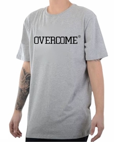 Camiseta Overcome Hip Hop 100% Algodão Sk8 Cinza (Masculina) - comprar online