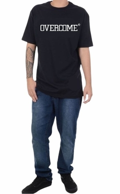 Camiseta Overcome Hip Hop 100% Algodão Sk8 Preto (Masculina) na internet