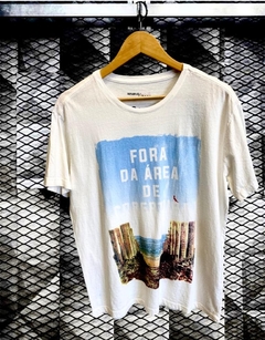 Camiseta Reserva Fora da Área de Cobertura - Branco