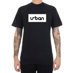Camiseta Urban Collection Logo In Box - Preto (Masculina)