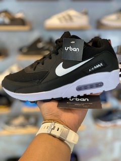 Tênis Nike Air Max 90 Preto C/Branco