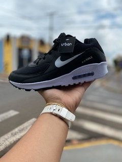 Tênis Nike Air Max 90 Preto C/Branco na internet