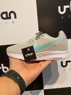 Tênis Nike Air Zoom Cinza C/Turquesa (Feminino)