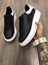 Tenis Alexander Mcqueen Preto com Branco