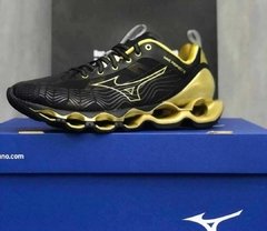 MIZUNO PRO X PRETO E DOURADO