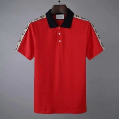 CAMISETA POLO GUCCI VERMELHA