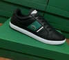 SAPATENIS LACOSTE PRETO COM VERDE