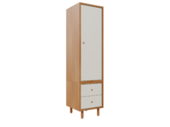 armário modular joy madeira 1 porta