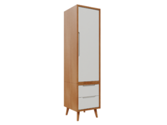 armário modular sonhos madeira 1 porta - comprar online