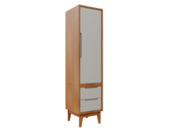 armário modular bo madeira 1 porta na internet