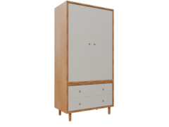 armário modular joy madeira 2 portas - comprar online