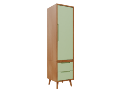 armário modular sonhos madeira 1 porta - loja online