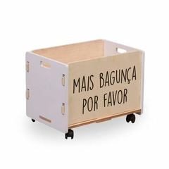 Caixa de Brinquedos "Bagunça"